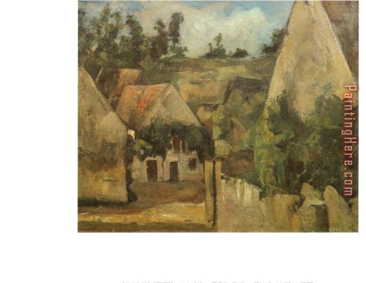 Paul Cezanne Crossroads at Auvers